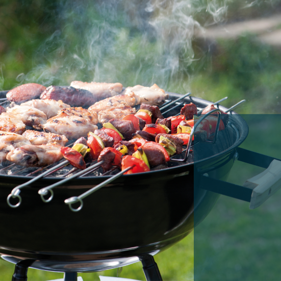 grill med mad