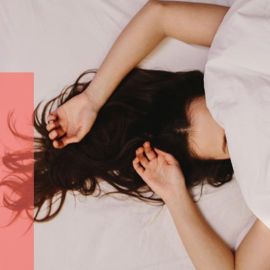 Billede af sovende kvinde