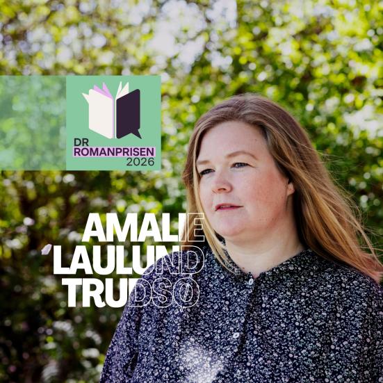 Amalie Laulund Trudsø foran grønne træer