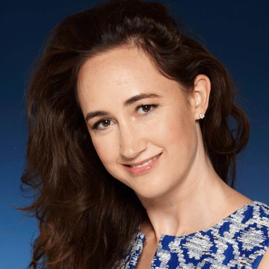Portræt af Sophie Kinsella