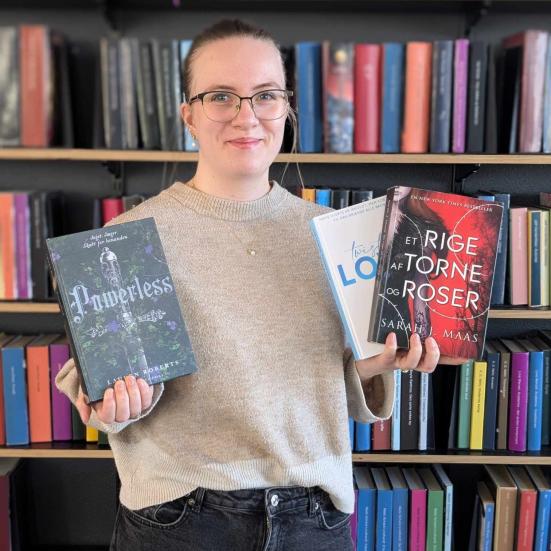 Christine fra biblioteket