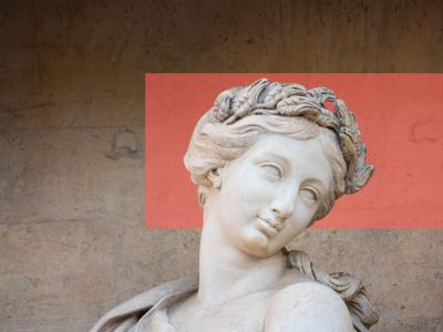 Romersk statue af kvinde