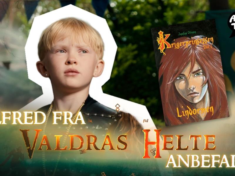 Grafik og foto af Vilfred fra Valdras Helte