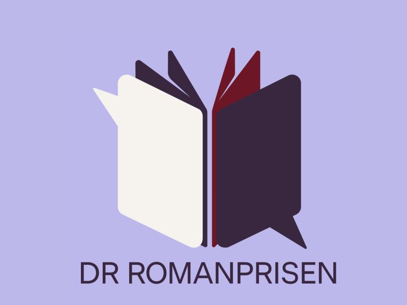 Logo for DR Romanprisen: En åben bog