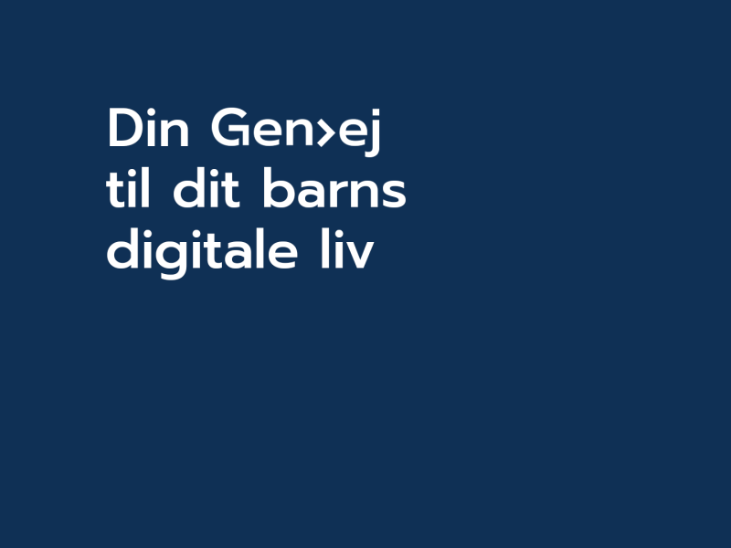 Logo Genvej til dit barns digitale liv
