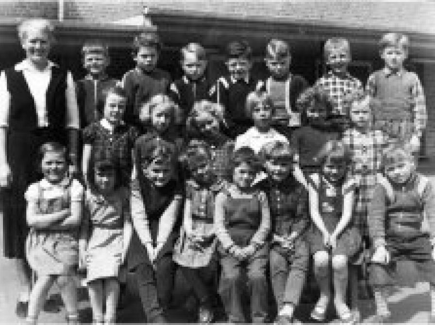 fotografi af 1. klasse A Stenlille skole