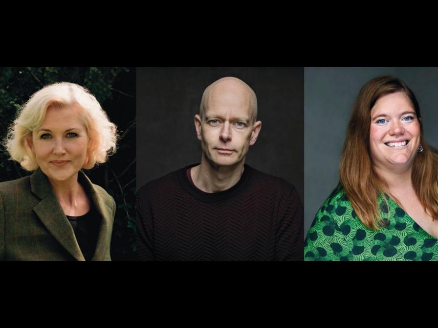 Anne-Marie Vedsø Olesen, Kenneth Bøgh Andersen og Nicole Boyle Rødtnes