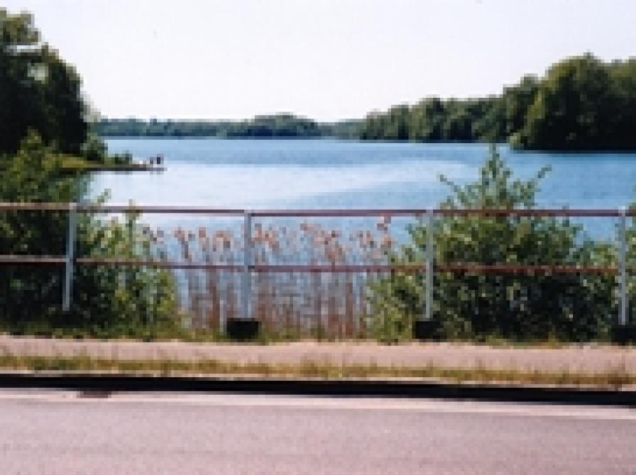 foto af Sorø Sø fra Kongebroen