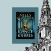 Forside af den politiske spændingsroman Kongekabale med stregtegning af Christiansborg i baggrunden